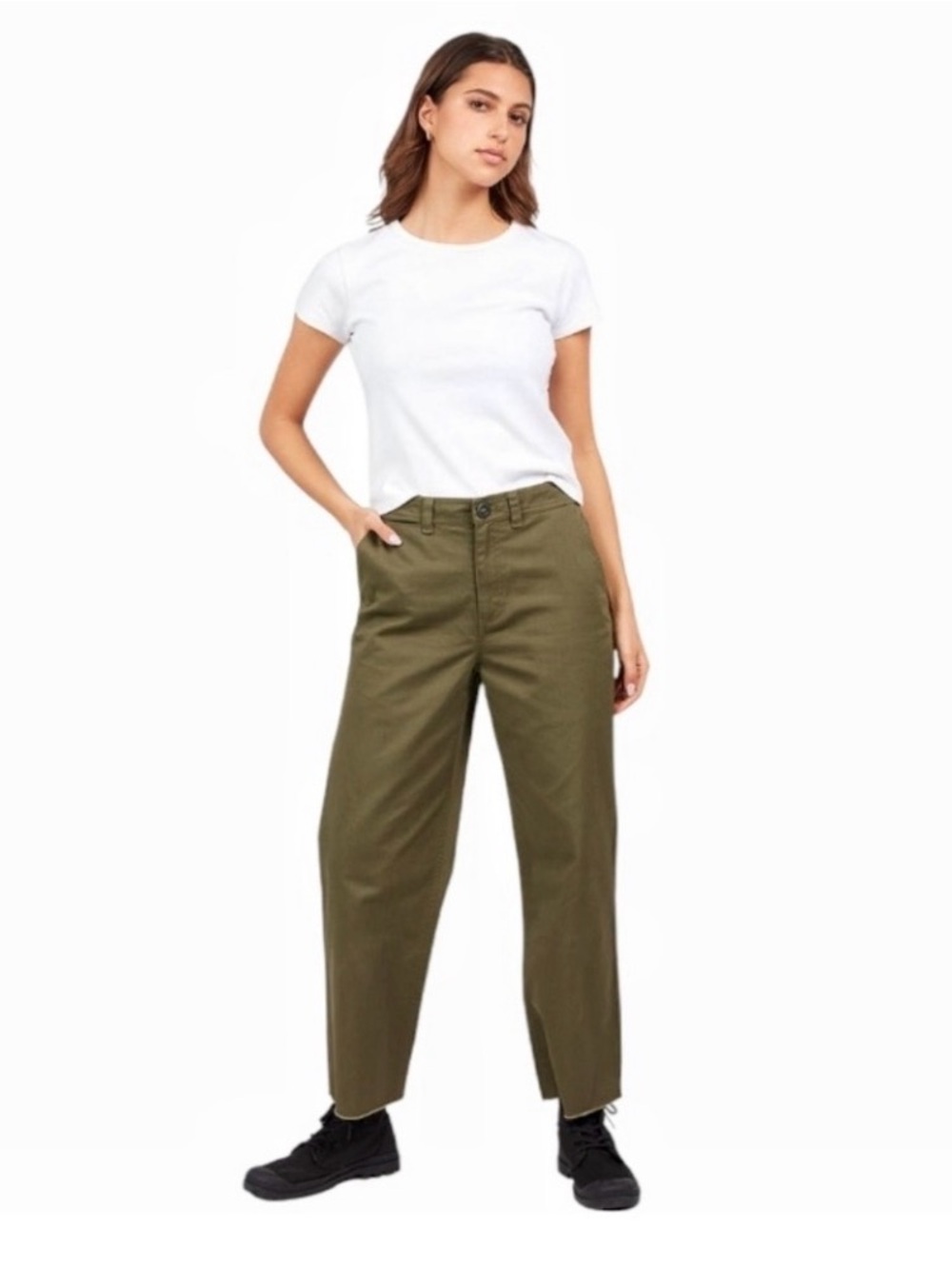 Volcom ThisThatThem skate pants in olive